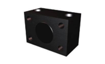 Flange or base mounted, screw is machined, classified simple
